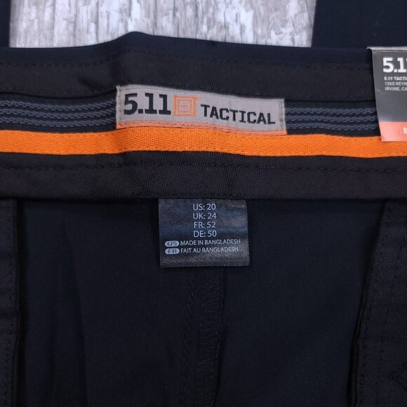 5.11 Tactical Pants Women’s 20 Navy PDU Class A Flex-Tac Wool Blend Unhemmed - Picture 9 of 10
